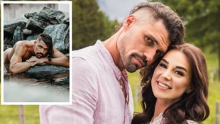Sexy Jungernbauernkalender-Model Peter zieht mit Freundin Alina ins „Forsthaus Rampensau“. Er ...