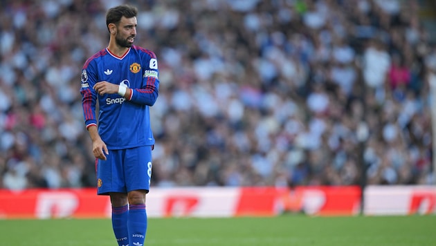 Manchester Uniteds Bruno Fernandes