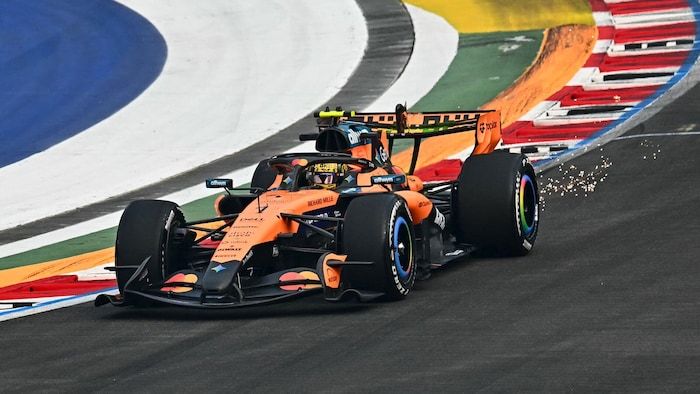 Verzeiht keine Fehler: Der MCL40 von Lando Norris