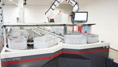 Die TGW entwickelt zum Beispiel hochautomatisierte Roboter, die Waren in Lagern transportieren ...