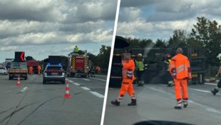 Der Unfall hatte schwerwiegende Auswirkungen – es baute sich rasch ein Stau auf.