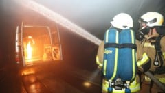 Geprobt werden ein Brandereignis im Tunnel sowie ein schwerer Verkehrsunfall.