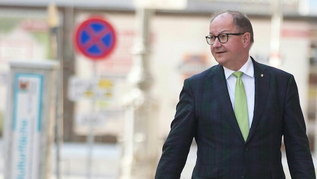 Martin Winkler hielt bei den roten Chaostagen in Wien seine Genossen zusammen, etwa Burgenlands ...
