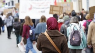 An der Demo in Graz nahmen am Freitag – laut Veranstalter – rund 200 Personen teil.