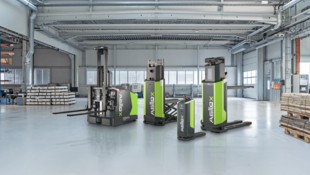 Die Firma Agilox baut autonome mobile Roboter, die Waren selbstständig von A nach B ...