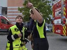 Christian meisterte seine Rolle als Übungsleiter mit Bravour.
