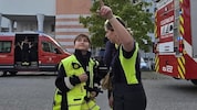 Christian meisterte seine Rolle als Übungsleiter mit Bravour.