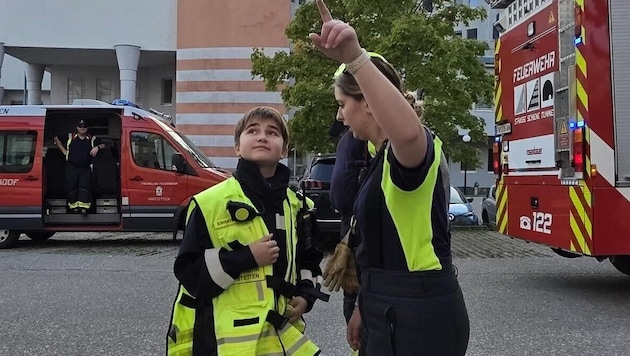 Christian meisterte seine Rolle als Übungsleiter mit Bravour.