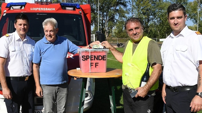 Die Spendenboxen am Start und Ziel brachten fast 11.000 Euro ein.