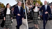 Was für ein Auftritt! Bei ihrem Überraschungsbesuch in Belfast zeigte Prinzessin Kate, die ...