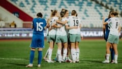 Österreichs Damen gewinnen im Kosovo.