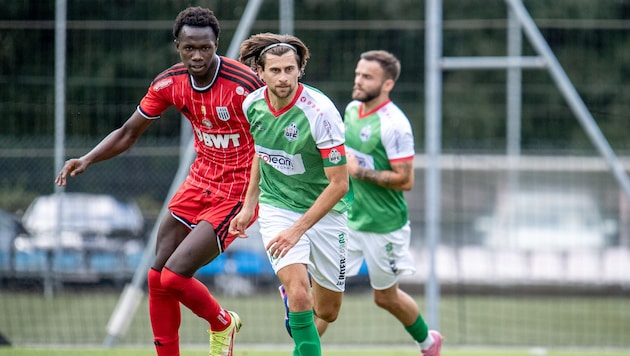 Max Danner erzielte das Goldtor für Hallein.