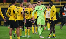 Fassungslosigkeit bei den Dortmund-Spielern
