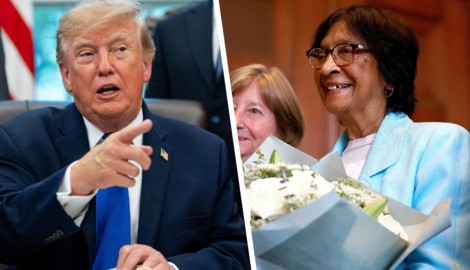 US-Präsident Donald Trump hat noch nie etwas von der Friedensnobelpreisträgerin Navanethem ...