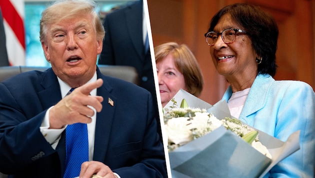 US-Präsident Donald Trump hat noch nie etwas von der Friedensnobelpreisträgerin Navanethem ...