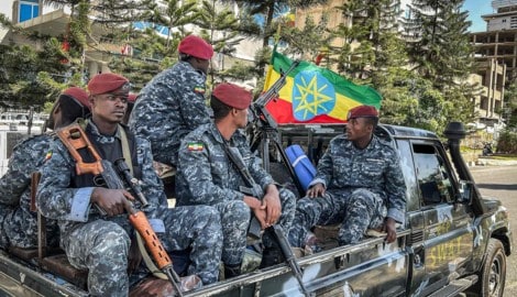 Truppen aus Äthiopien versuchen, die Regionalhauptstadt in Tigray einzunehmen.