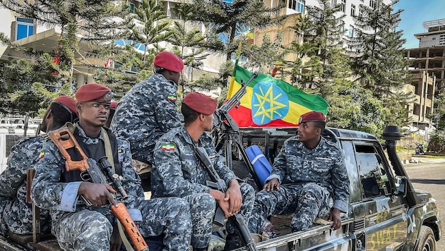 Truppen aus Äthiopien versuchen, die Regionalhauptstadt in Tigray einzunehmen.