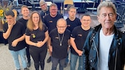 Auch Rocklegende Peter Maffay (re.) ist Fan der steirischen Inklusionsband.