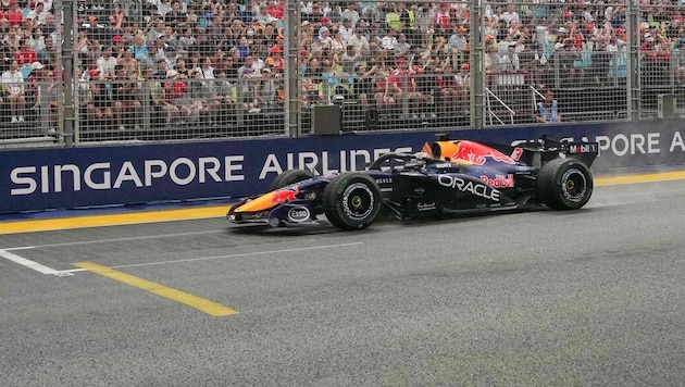 Max Verstappen clinched the victory in the Sprint on Saturday.