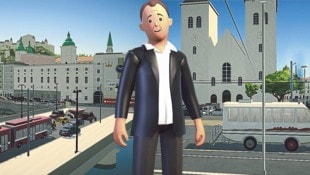 Björnhart Stauinger nennt sich der Charakter im Videospiel „Salzburg Simulator“.