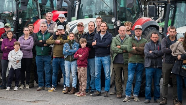 Die betroffenen Arbeiter und Landwirte hoffen auf eine Lösung, die die Versorgung mit regionalen ...