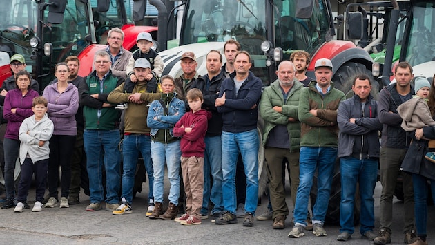 Die betroffenen Arbeiter und Landwirte hoffen auf eine Lösung, die die Versorgung mit regionalen ...