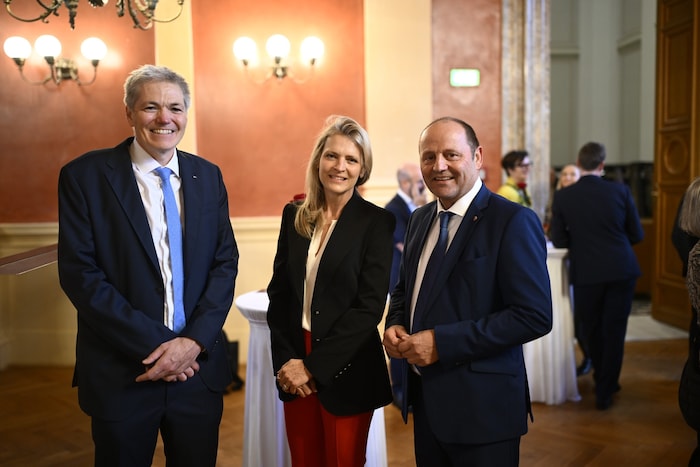 Rupert Sausgruber, Rektor der Wirtschaftsuniversität Wien, Katharina Wagensonner, ...