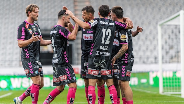 SV Ried earned its first away win of the season.