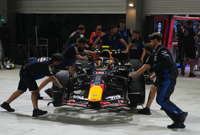 Hadjar musste im Sprint und im Qualifying wegen technischer Probleme vorzeitig aufgeben.