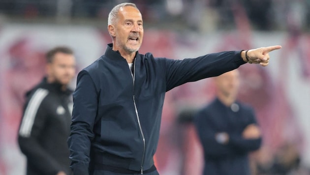 Frankfurt coach Adi Hütter