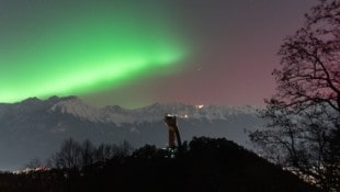 Augen auf in der Nacht! Ein Sonnensturm könnte auch über Österreich für leuchtende Farben am ...