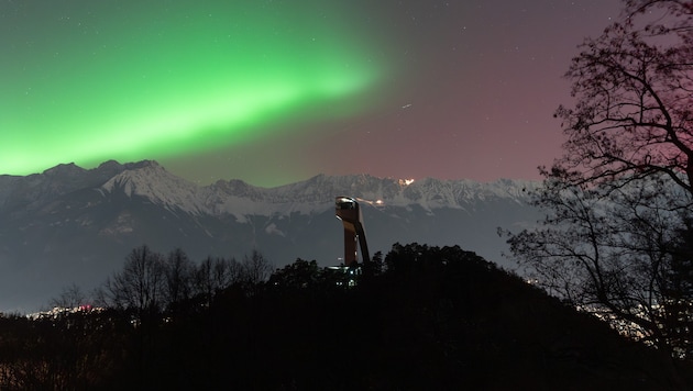 Augen auf in der Nacht! Ein Sonnensturm könnte auch über Österreich für leuchtende Farben am ...