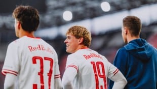 Johannes Moser vor seiner Einwechslung am Samstag. 