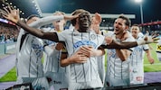 Oumar Diakité erzielte beide Treffer für Sturm Graz.