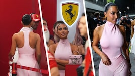 Kim Kardashian zog auch in Singapur alle Blicke auf sich.