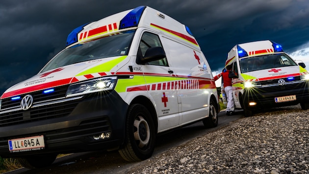 The injured were taken to the hospital by ambulance. (Stock photo)
