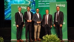 Danny Güthlein, Luca Burgstaller, Sebastian Schuschnig, Gilbert Isep und Reinhard Draxler bei ...