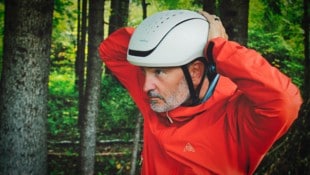 Die „Radkrone“ testete den neuen Headfirst-Fahrradhelm bei einer Ausfahrt im Kärntner Gailtal. 