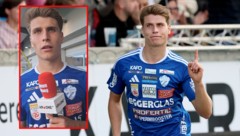 Marco Hoffmann sprach nach seinem Hattrick mit der „Krone“.