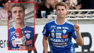Marco Hoffmann sprach nach seinem Hattrick mit der „Krone“.