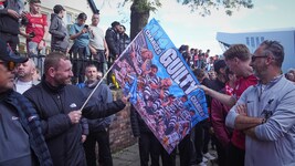 Liverpool-Fans sorgten vor dem Spiel für hitzige Stimmung.