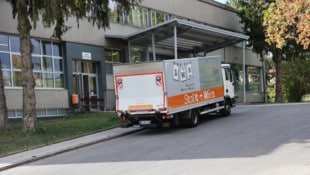 Ein Stadt-Wien-Lkw bringt neue Schmutzwäsche zum alten Standort – 2030 ist Schluss.