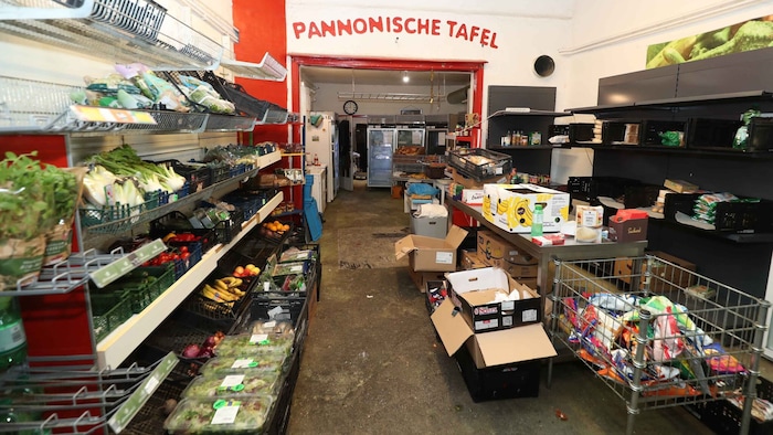 Der alte Food Corner war nicht gerade attraktiv.
