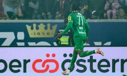Claudy Mbuyi traf mit seinem ersten Ballkontakt.