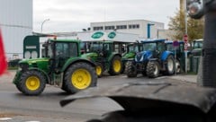 „Bauernaufstand“ gegen die Schließung der Produktion: Sie blockierten am Samstag das Ardo-Werk.