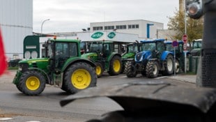 „Bauernaufstand“ gegen die Schließung der Produktion: Sie blockierten am Samstag das Ardo-Werk.