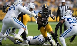 Die Steelers bezwangen die Colts.