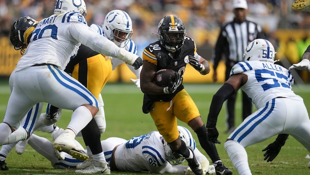 Die Steelers bezwangen die Colts.