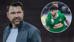 Rapid-Sportchef Markus Katzer will mit Yusuf Demir verlängern.