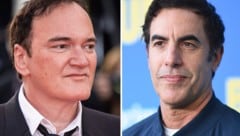 Treffen bald aufeinander: Quentin Tarantino wollte den britischen Schauspieler Sacha Baron Cohen ...